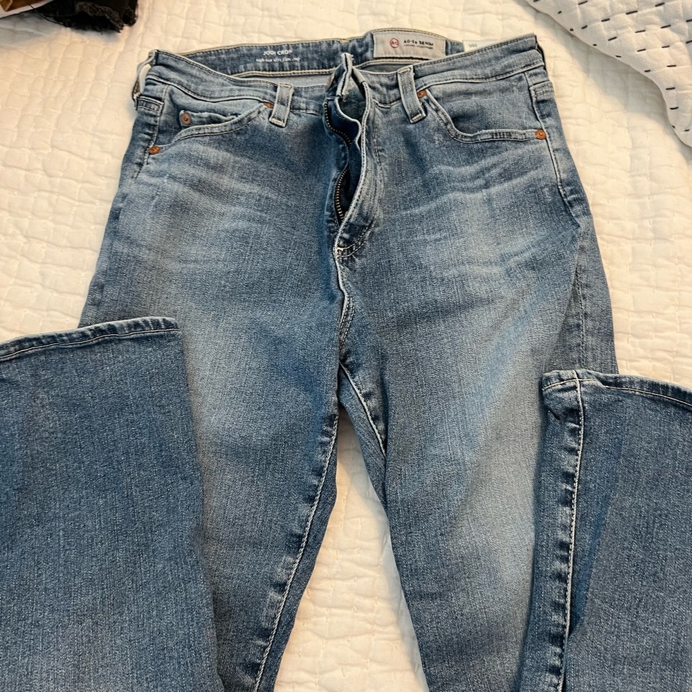 AG denim, crop jeans, size 28